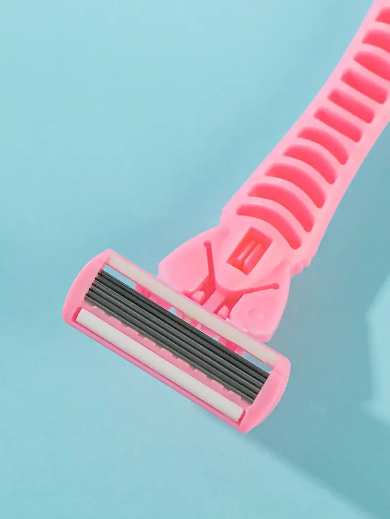 Manual Ladies Shaver with Six Layer Movable Blade